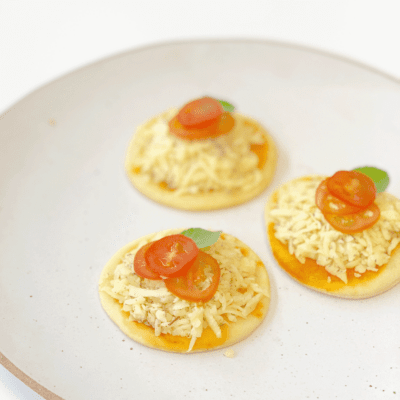 Mini pizza de Margherita
