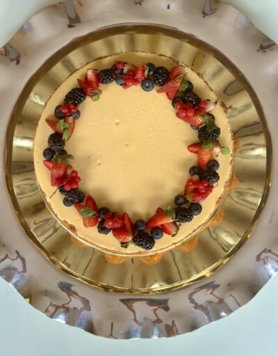 Alternative view of Ny Style Cheesecake de frutas vermelhas super cremosa & coulis de berries