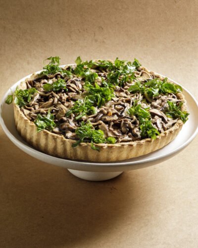 Alternative view of Quiche de cogumelos