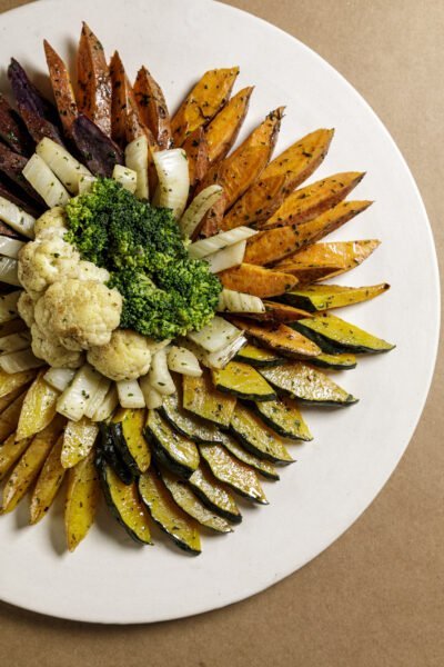 Legumes à La Plancha  - Acompanha Gremolata
